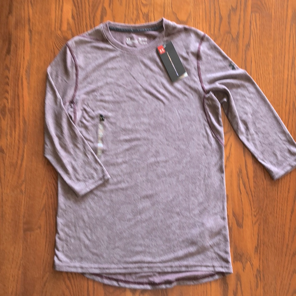 Men’s small UA Heatgear 3/4 length sleeve shirt